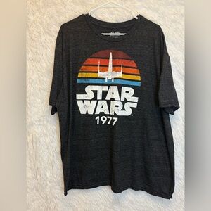 Mad Engine Star Wars 1977 X Wing Graphic T- Shirt | Unisex Fit | Size XXL